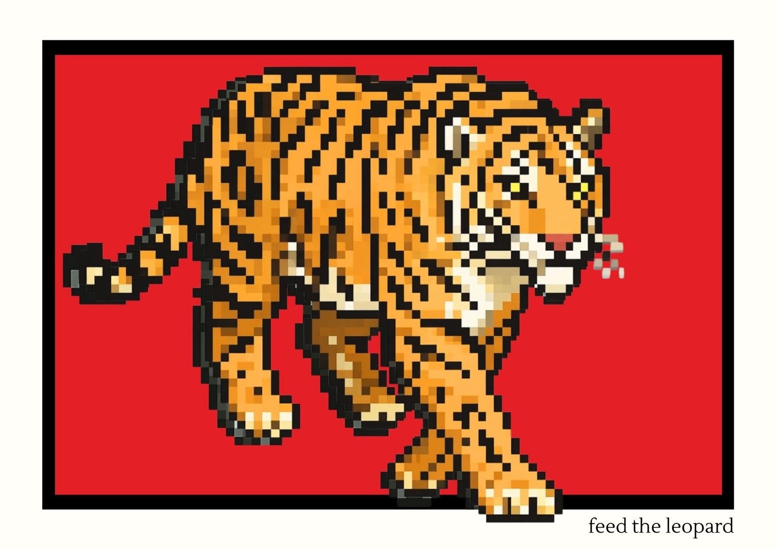 Feed The Leopard posteri