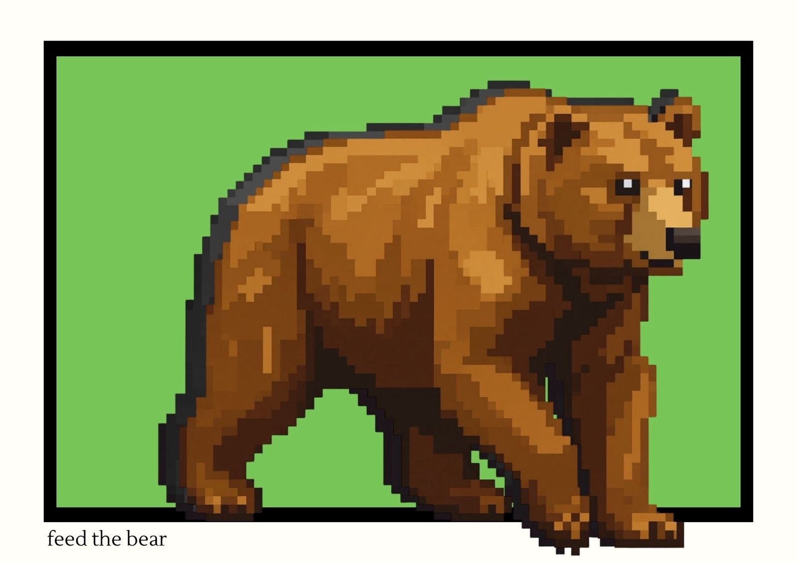 Feed The Bear posteri