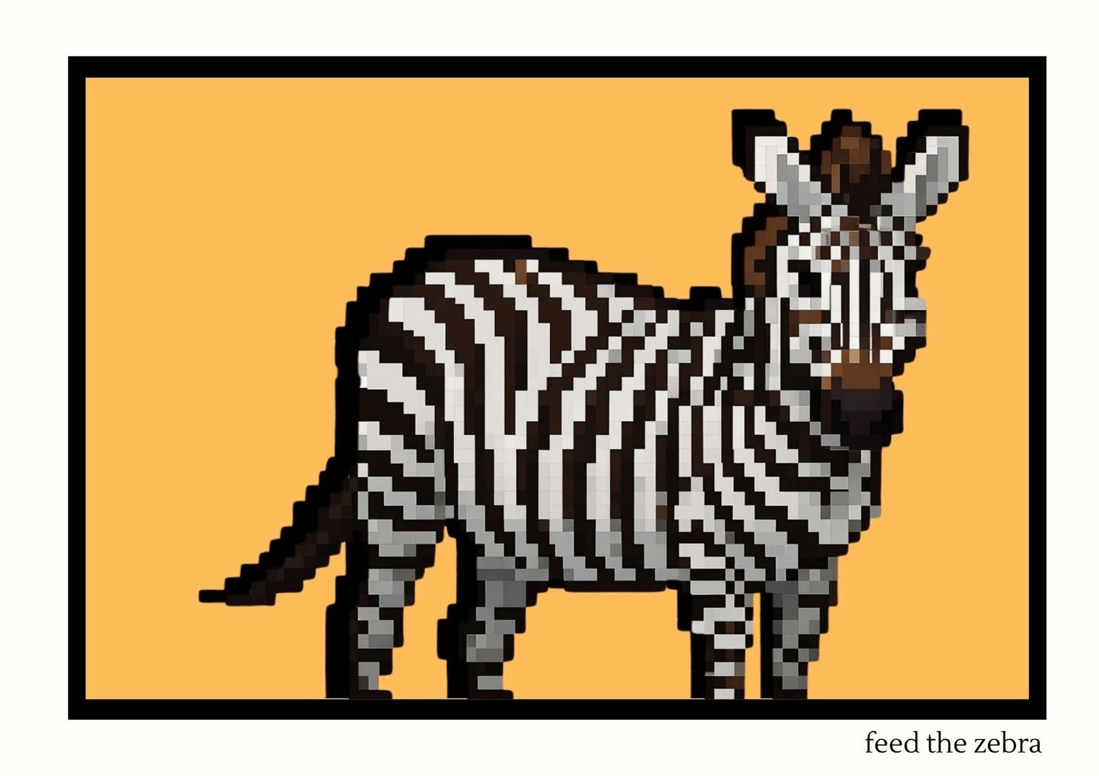 Feed The Zebra posteri